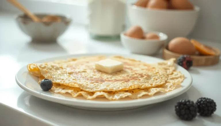 Recette de crêpes keto : ingrédients et préparation pas à pas