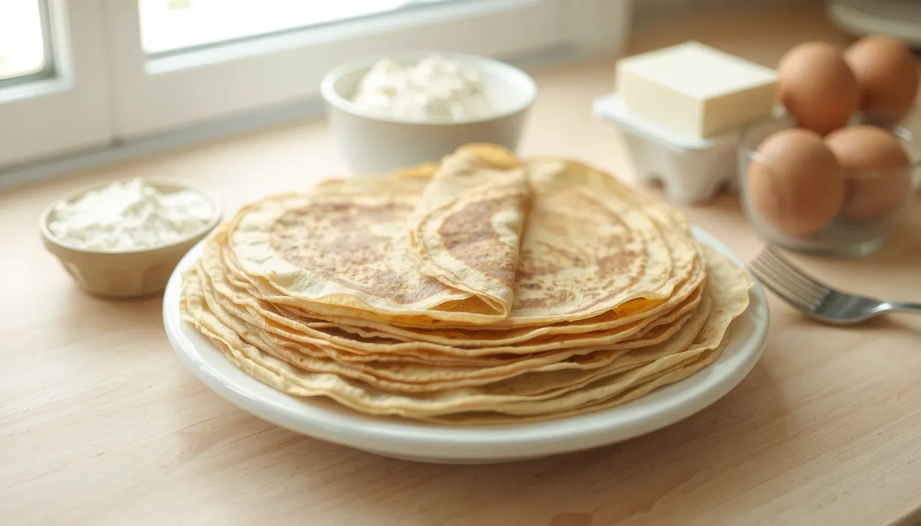 crêpe keto