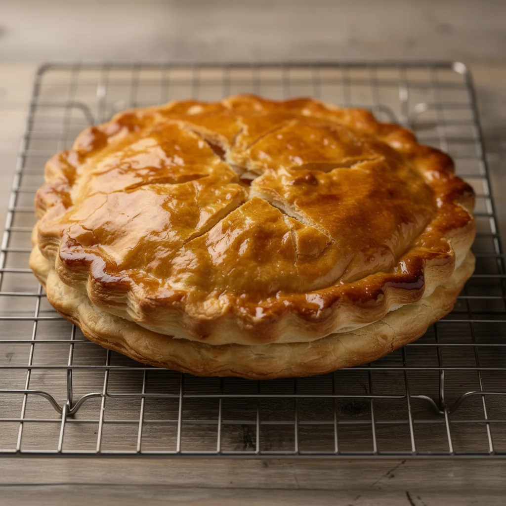 Galette cuite