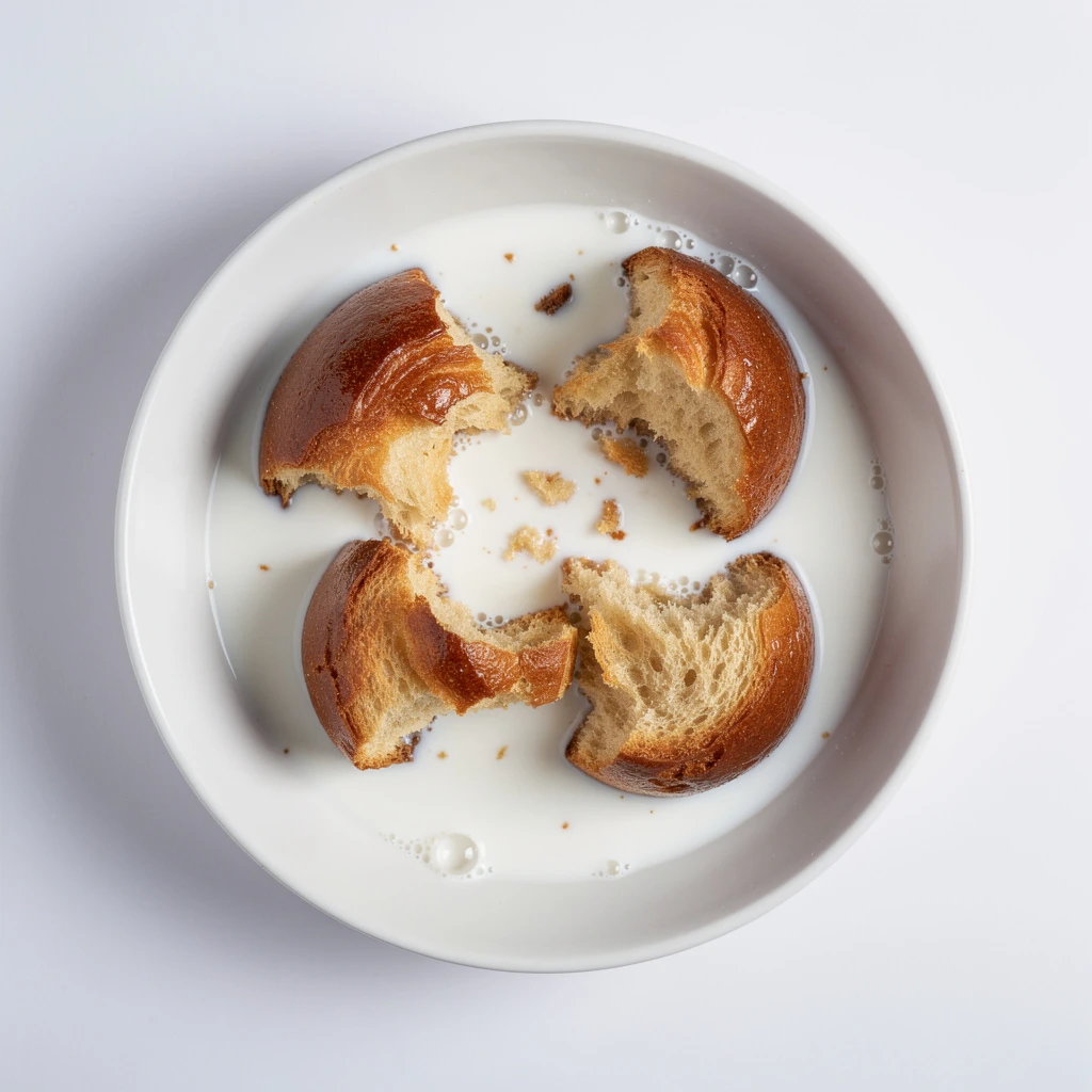 Trempage des brioches