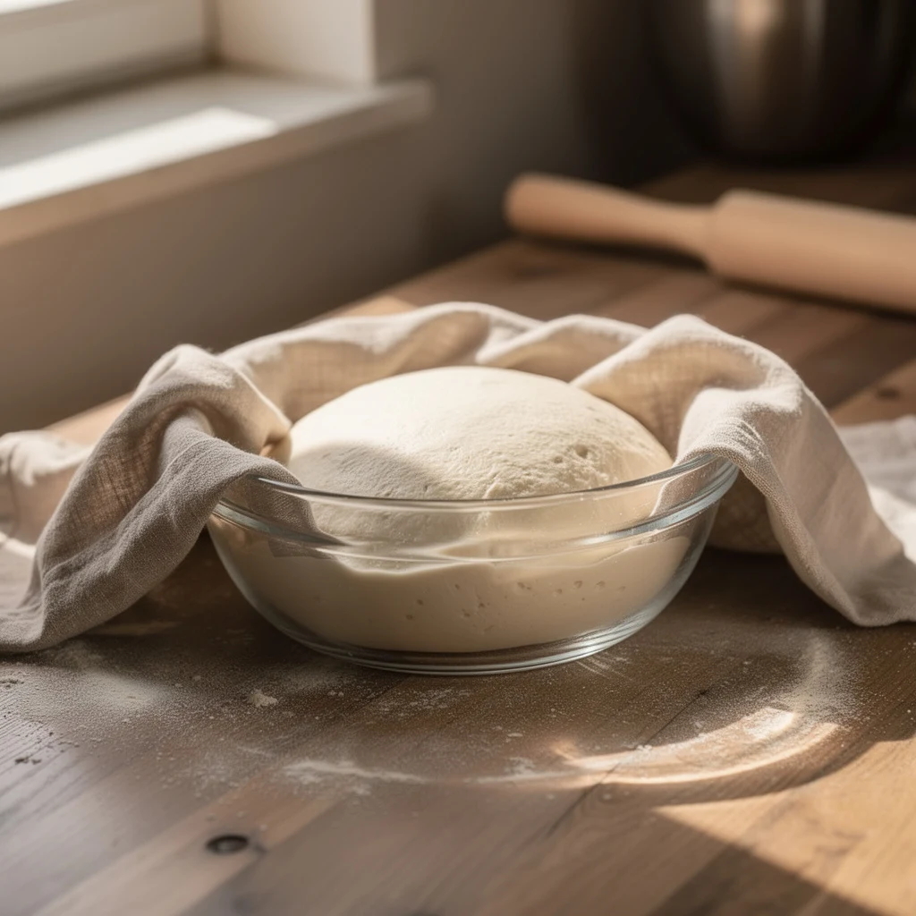 Repos de la pâte
