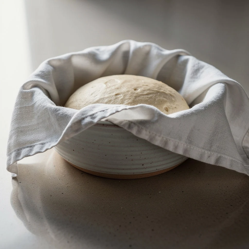 Pâte au repos