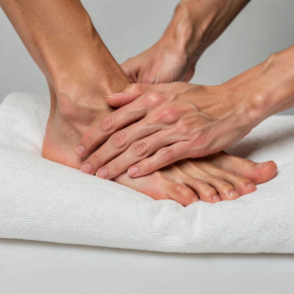 Massage du pied