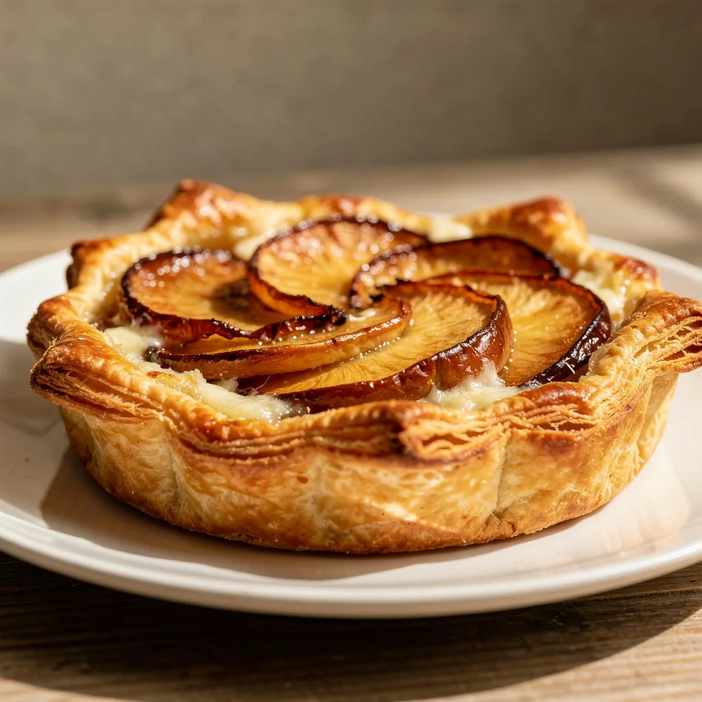 Tatin cuite au four