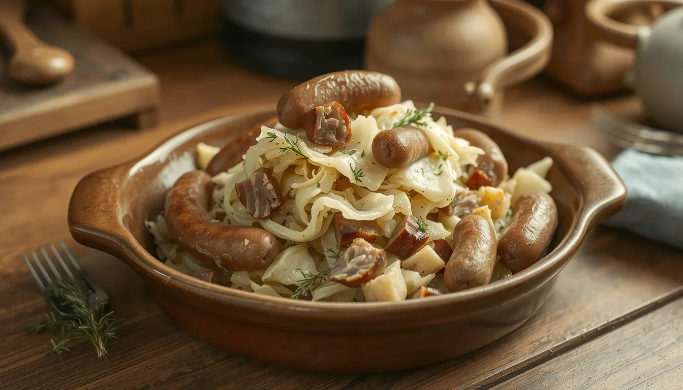 choucroute saucisses