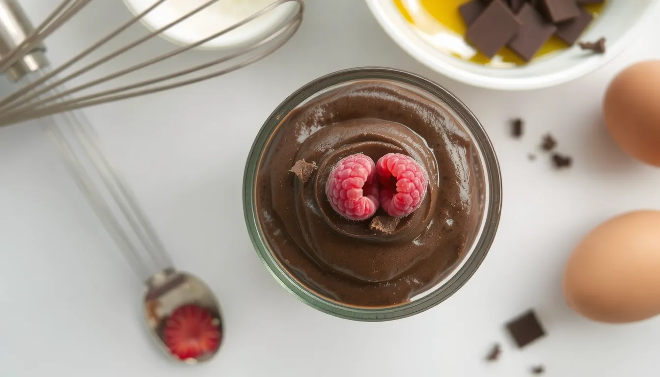 mousse au chocolat keto