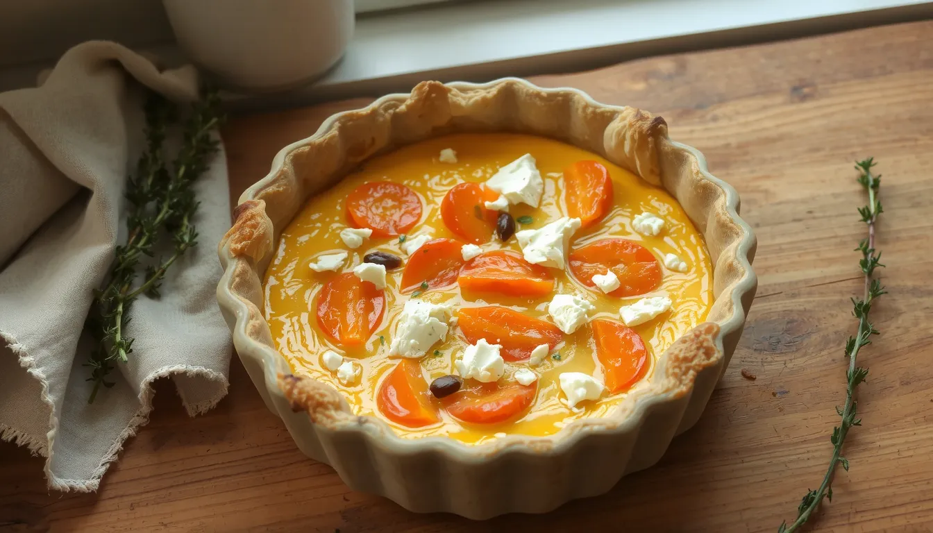 tarte carotte chevre
