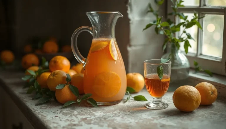 Recette de vin d&rsquo;orange de grand-mère : l&rsquo;authentique apéritif fait maison