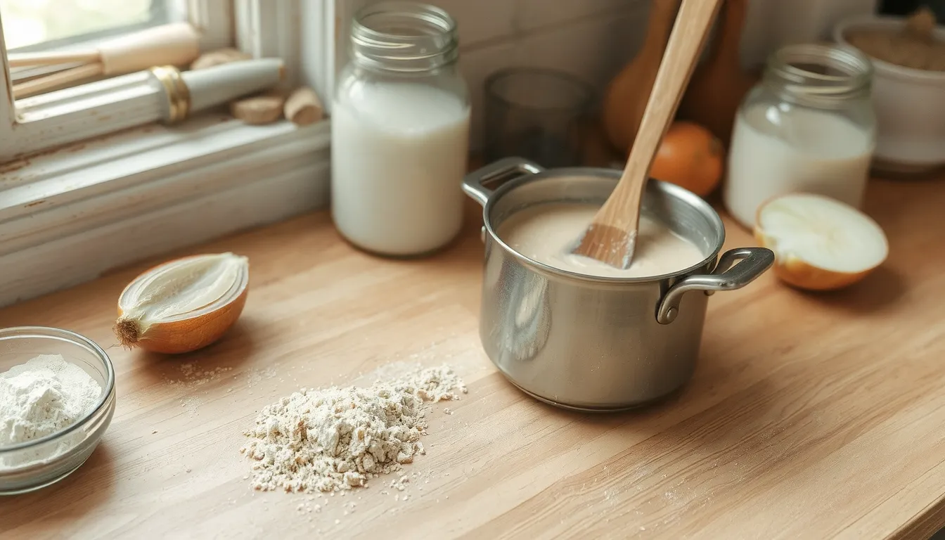 bechamel farine de sarrasin