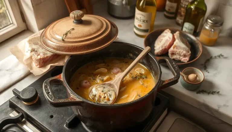 Cote de porc en cocotte : la recette mijotée facile pour une viande fondante