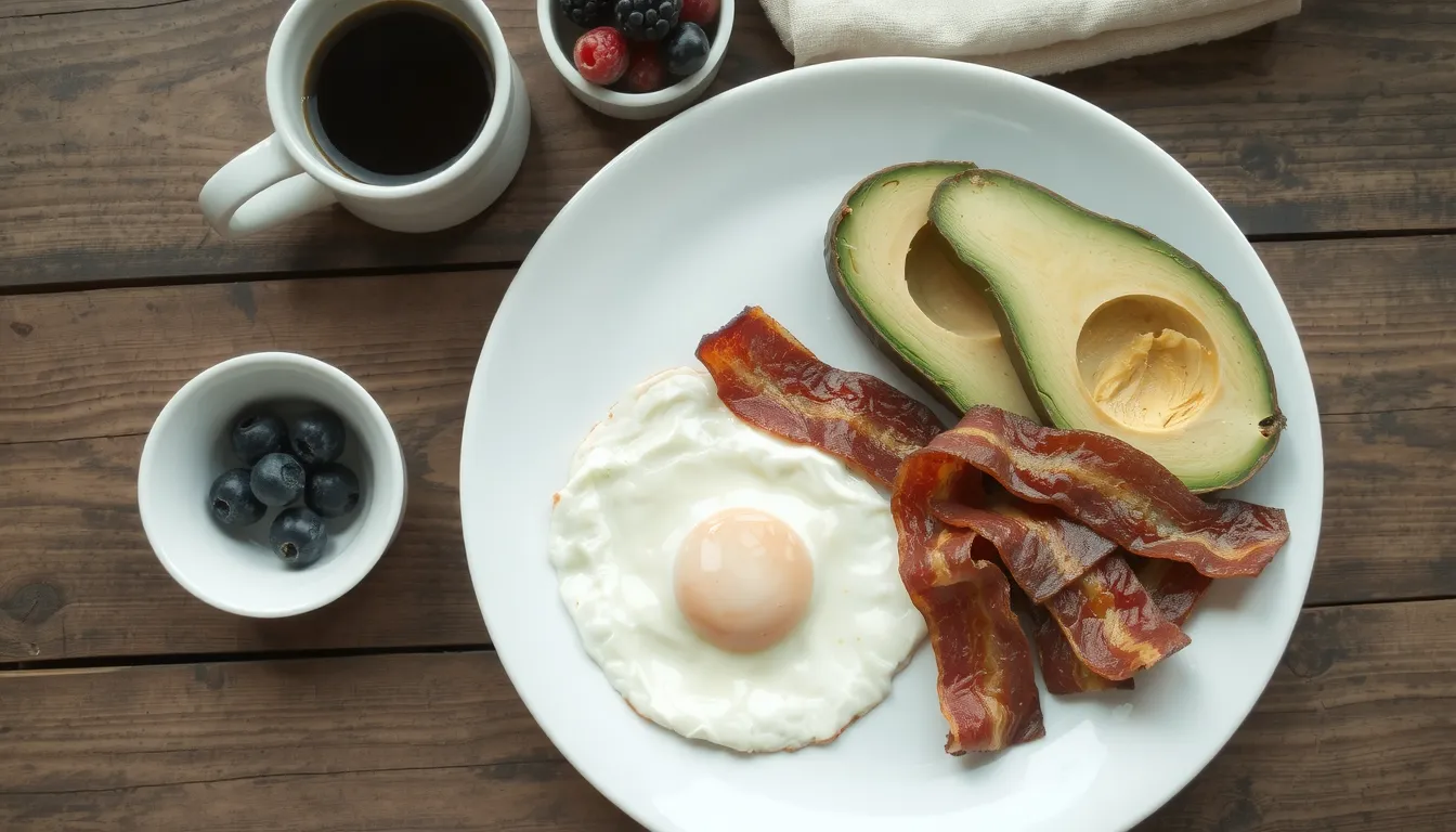 petit déjeuner keto simple