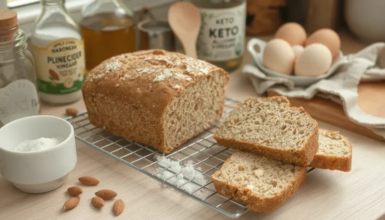 Recette pain keto farine d’amande : moelleux, sans gluten et faible en glucides