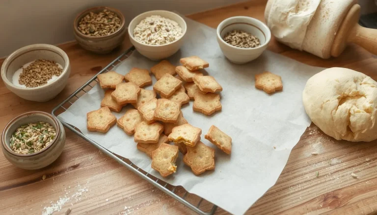 Recette crackers sans gluten : croustillants aux graines et à l’huile d’olive