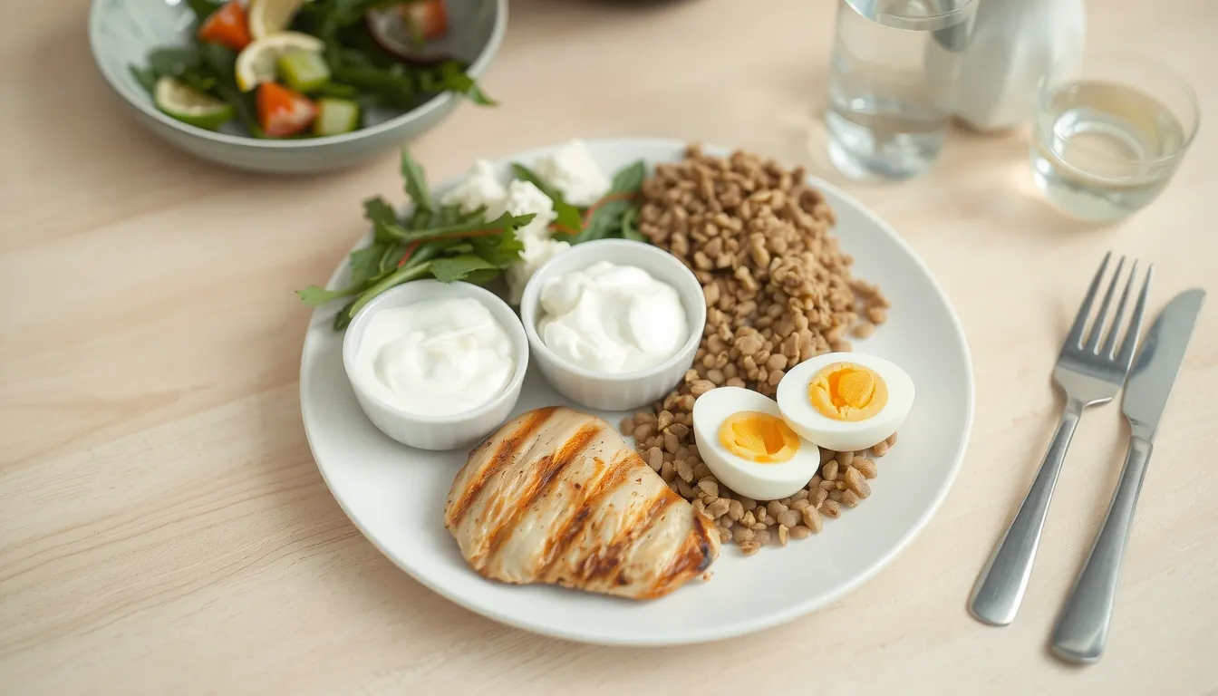 repas proteine perte de poids